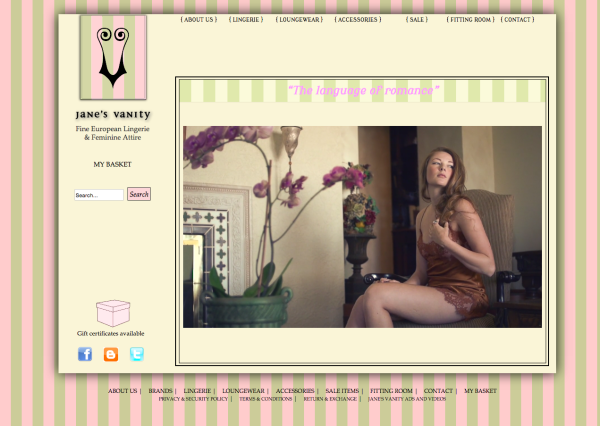 Jane's Vanity Homepage