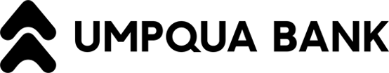 Umpqua Bank black logo