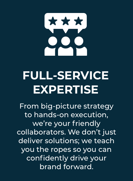 Full-service marketing expertise image