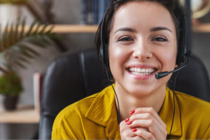 boostAI receptionist answering a call
